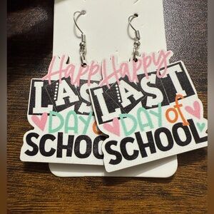 Happy Last Day of School Earrings
